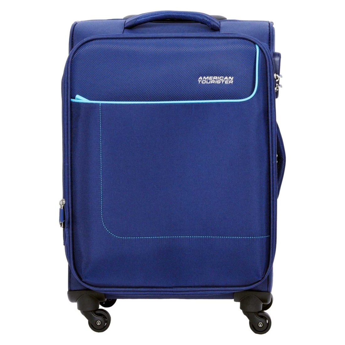 American Tourister Jamaica Spinner Luggage Soft Trolley Navy 58cm