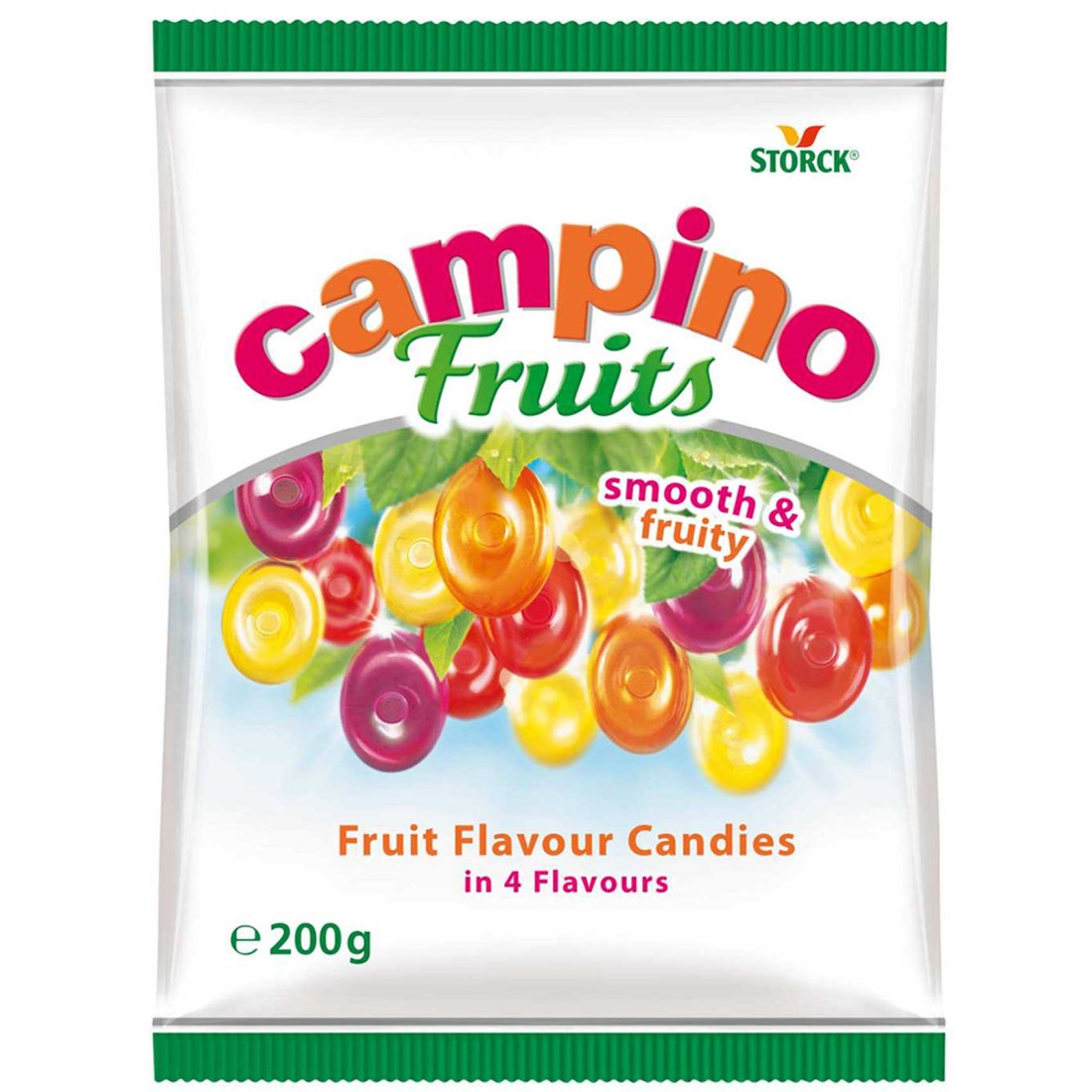 Storck Campino Fruits Smooth and Fruits Flavoured Candies, 200g