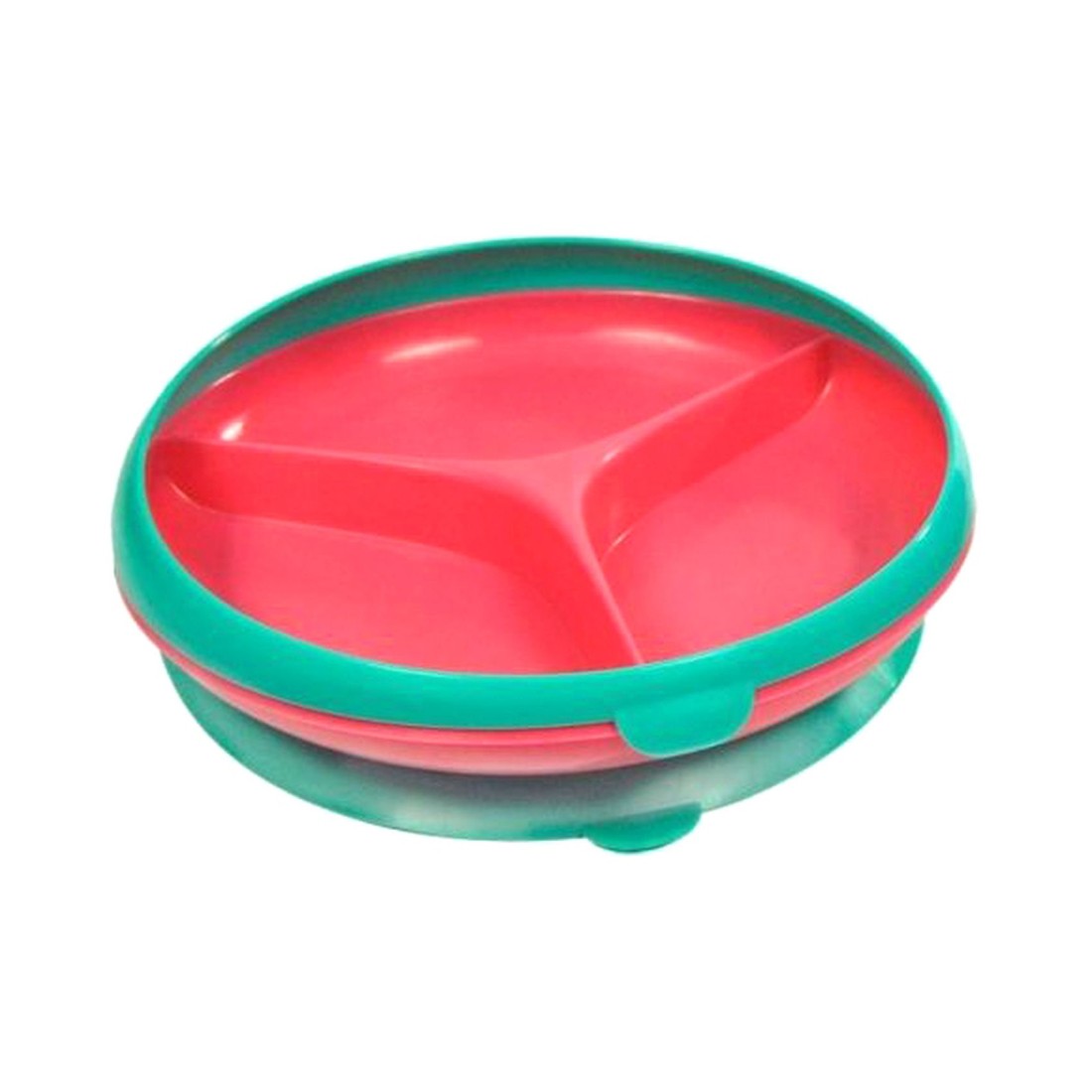 The First Years Suction Sectioned Plate Y6185 Multicolour