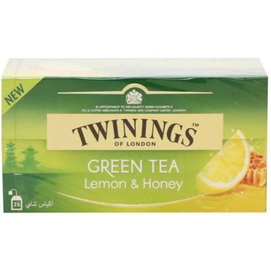 Twinings Lemon and Honey Green Tea Bags 25 Tea Bags
