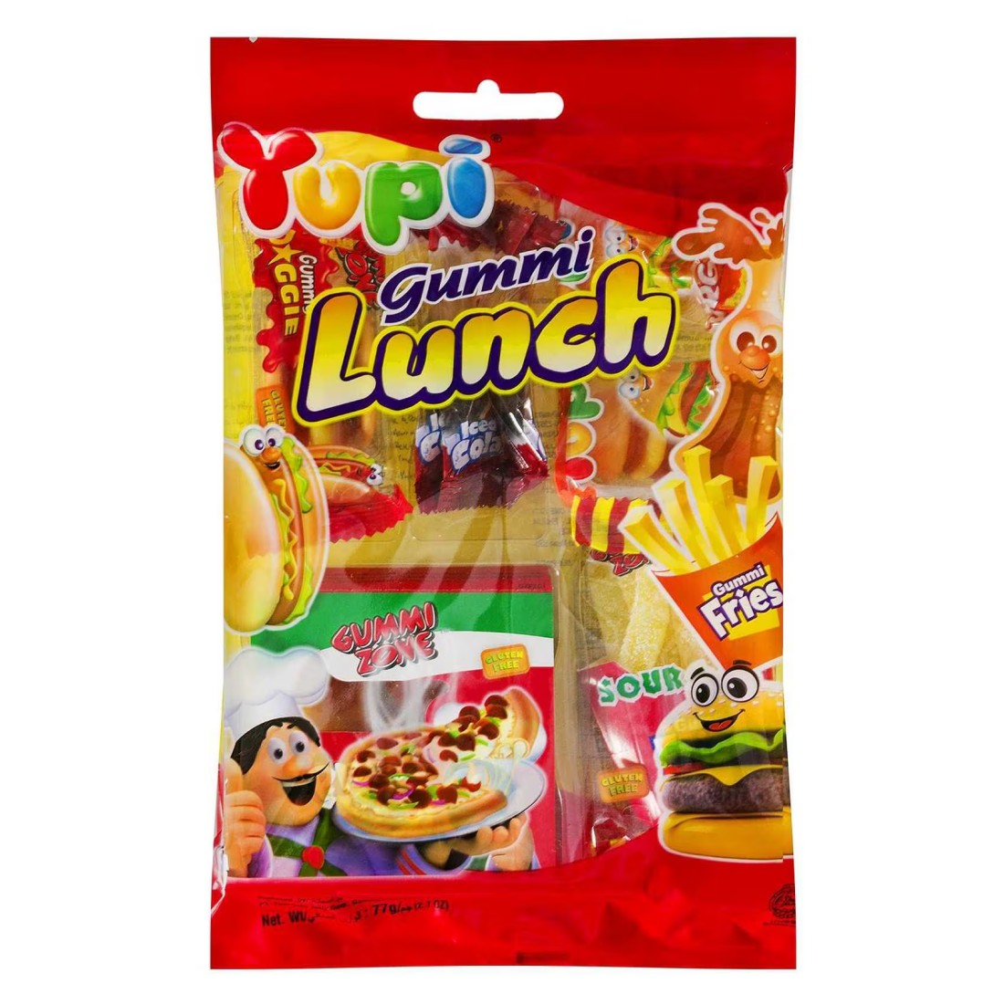 Yupi Gummi Lunch 77g