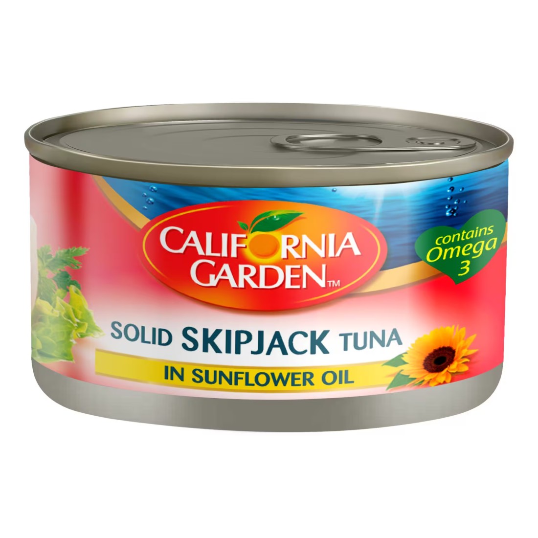 California Garden Solid Skipjack Tuna In Sunflower Oil 170g