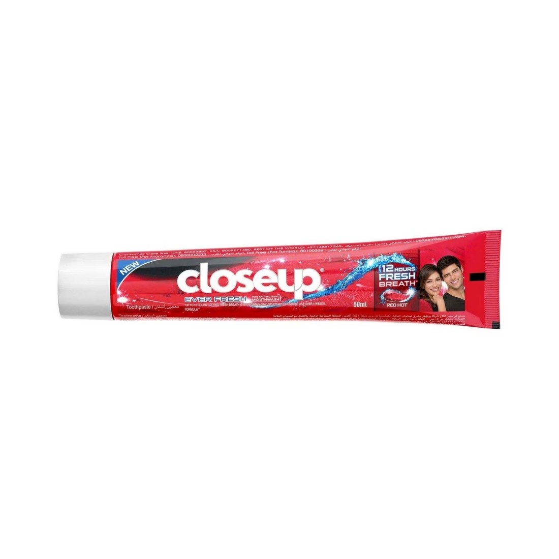Closeup Triple Fresh Formula Gel Toothpaste Red Hot 50ml