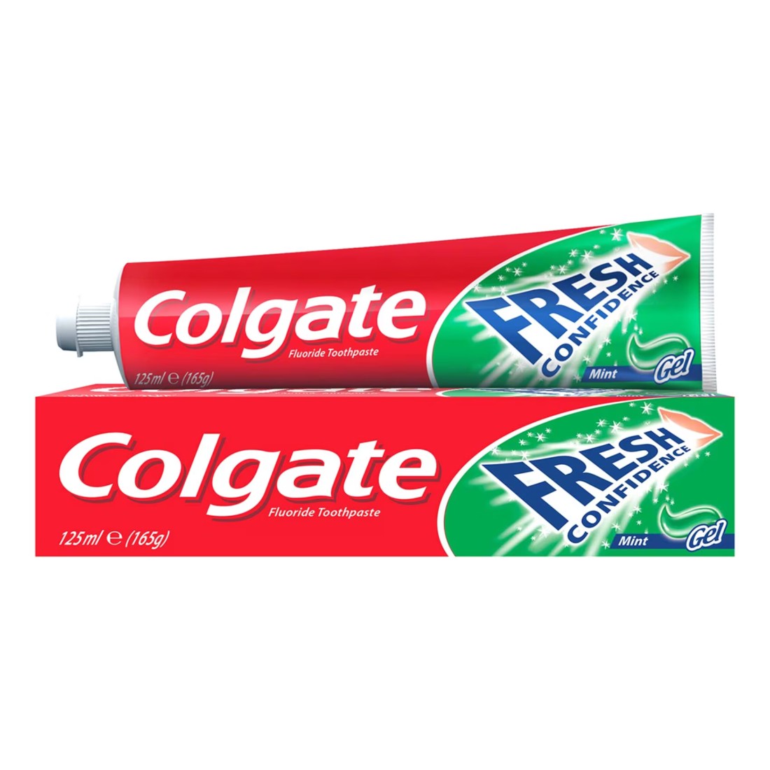 Colgate Fresh Confidence Mint Gel Toothpaste Green 125ml