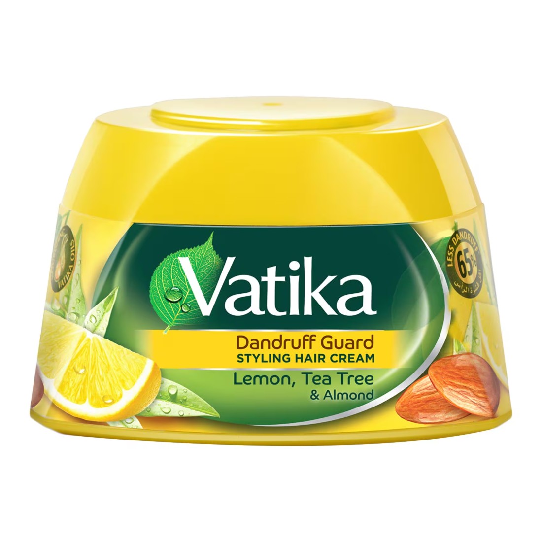 Dabur Vatika Naturals Dandruff Guard Hair Styling Cream Yellow 140ml