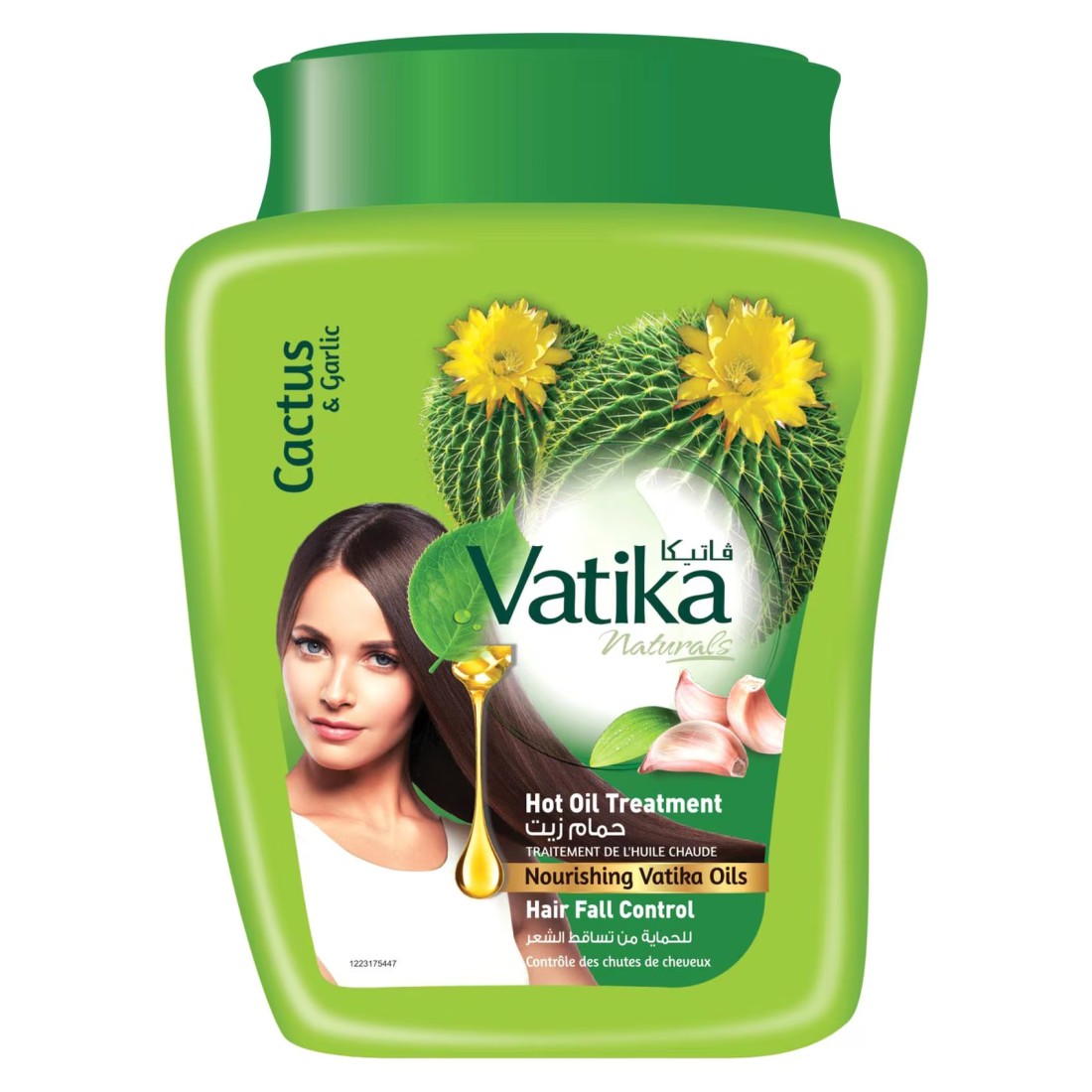 Dabur Vatika Naturals Hair Fall Control Hot Oil Treatment Green 1kg
