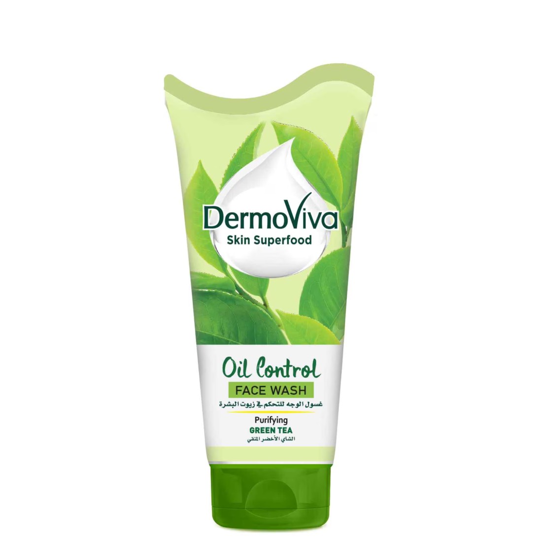 Dermoviva Face Wash Green Tea 150ml
