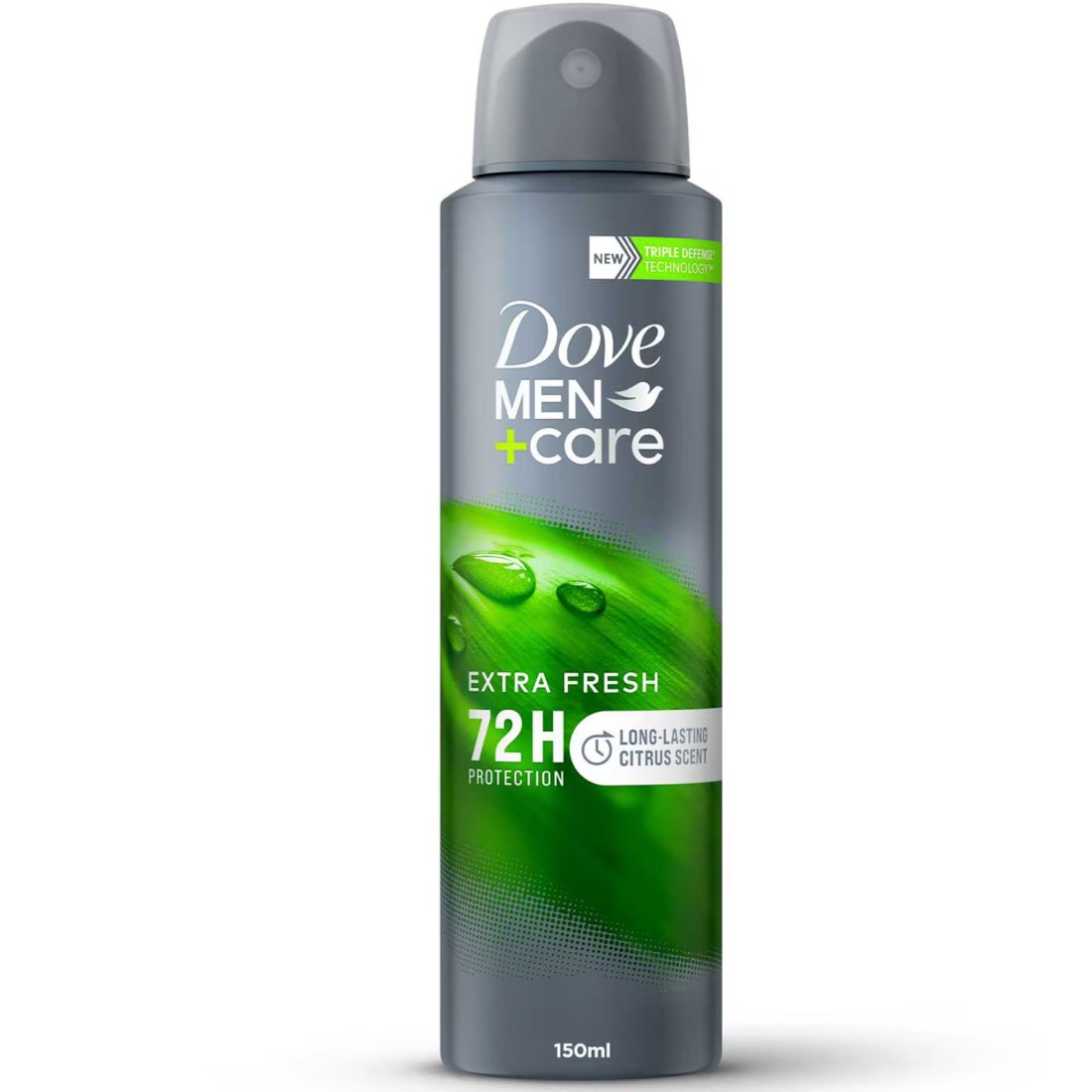 Dove Men+Care Antiperspirant Deodorant Body Spray Extra Fresh Citrus Scent 150ml
