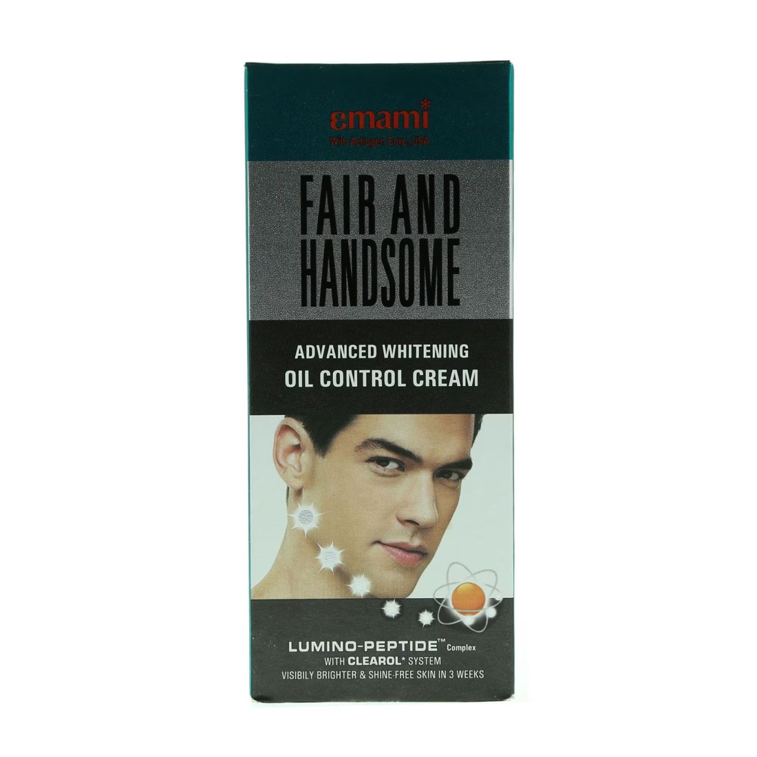 Emami Fair And Handsome Advanced Whitening Oil Control Cream White 50ml