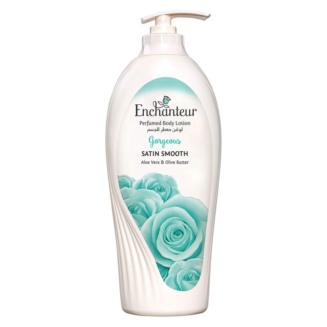 Enchanteur Satin Smooth Aloe Vera And Olive Butter Body Lotion White 500ml