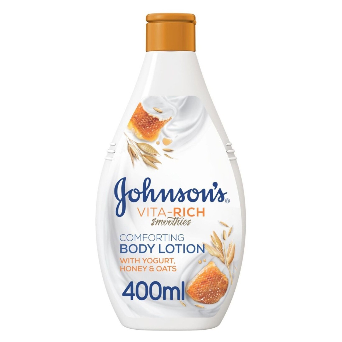 Johnson&#39;s Body Lotion Vita Rich Smoothies Comforting Yogurt Honey and Oats 400ml