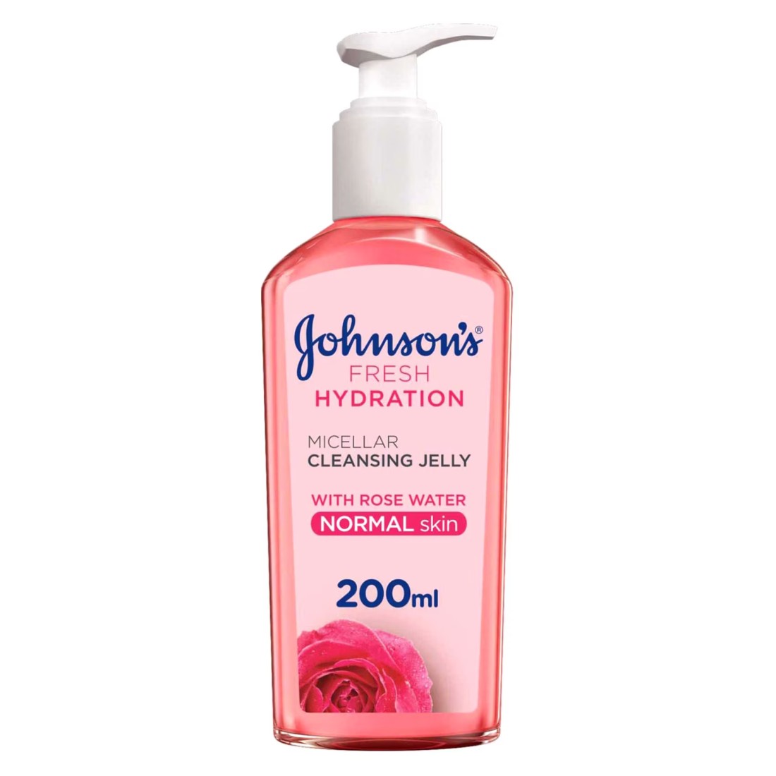 Johnson&#39;s Face Cleanser Fresh Hydration Micellar Cleansing Jelly Normal Skin 200ml