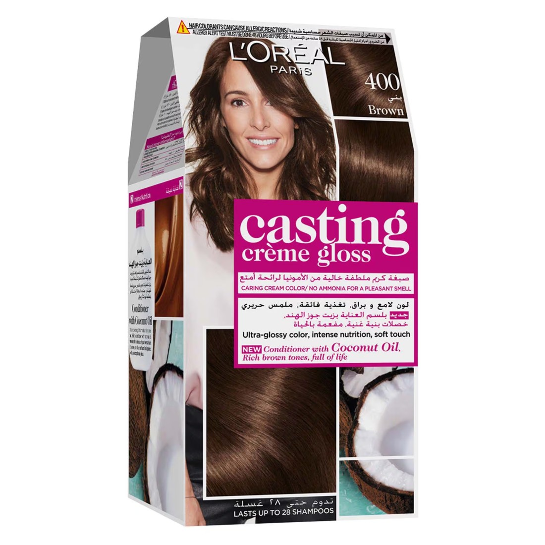 L&#39;Oreal Paris Casting Creme Gloss Hair Colour 400 Brown