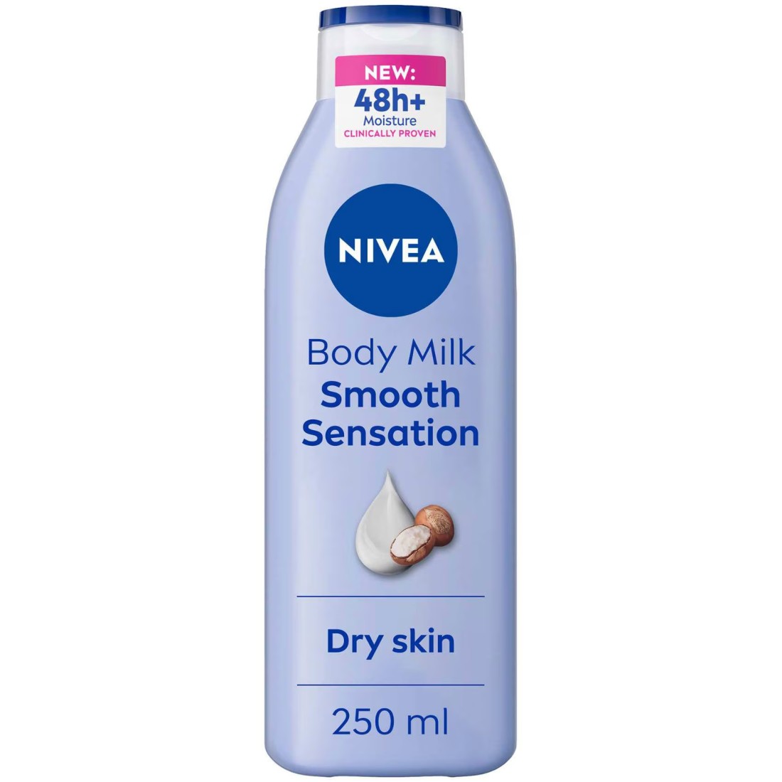 NIVEA Body Lotion, Dry Skin, Shea Smooth, Deep Moisture Serum, 250ml