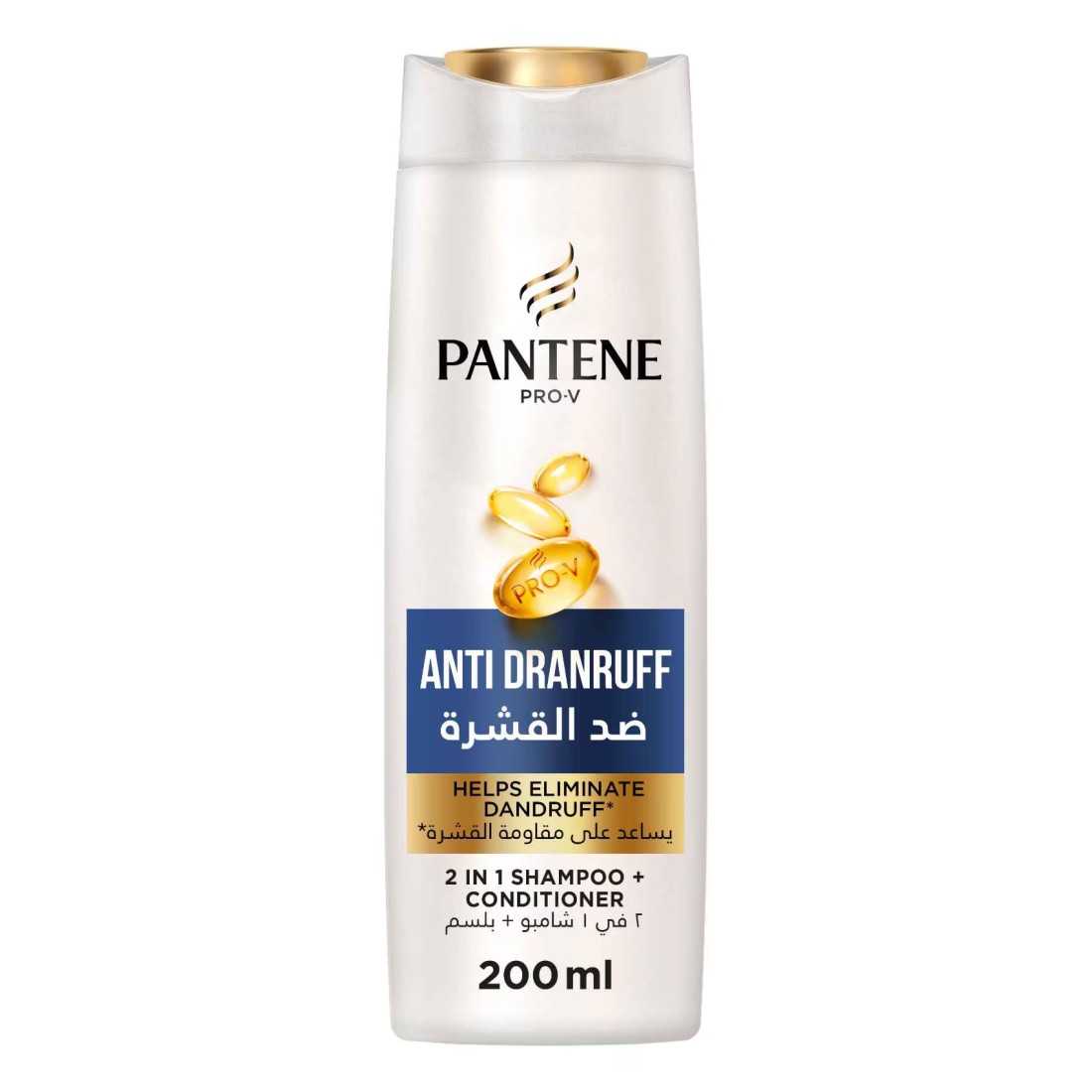 Pantene Pro-V Anti-Dandruff 2-In-1 Shampoo White 200ml