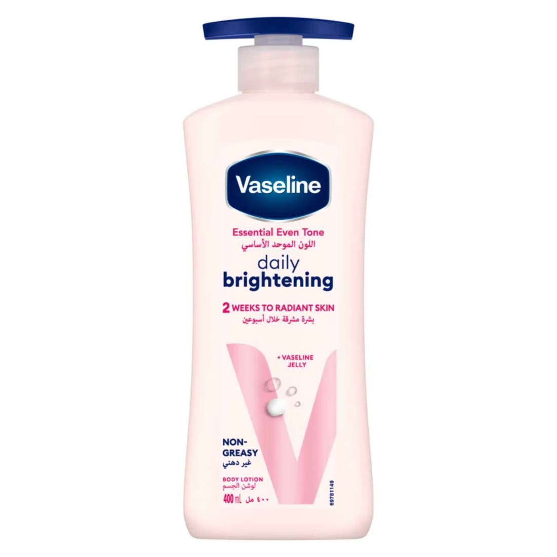 Vaseline Essential Even Tone Body Lotion Daily Brightening 400ml