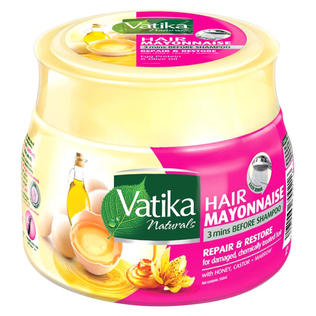 Dabur Vatika Naturals Repair And Restore Hair Mayonnaise 500ml