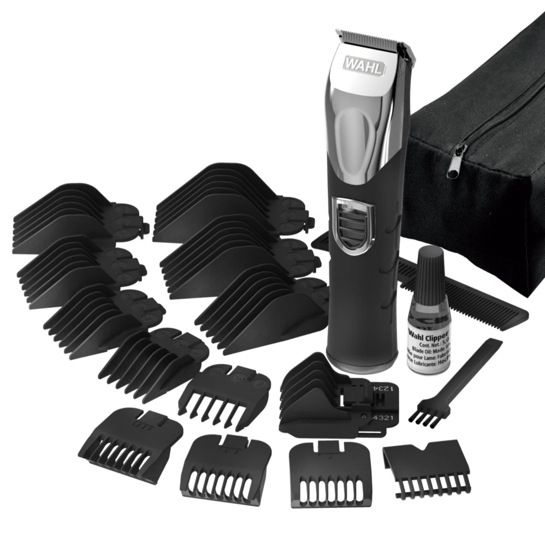 Wahl Total Beard Grooming Kit 1050-0410 Black