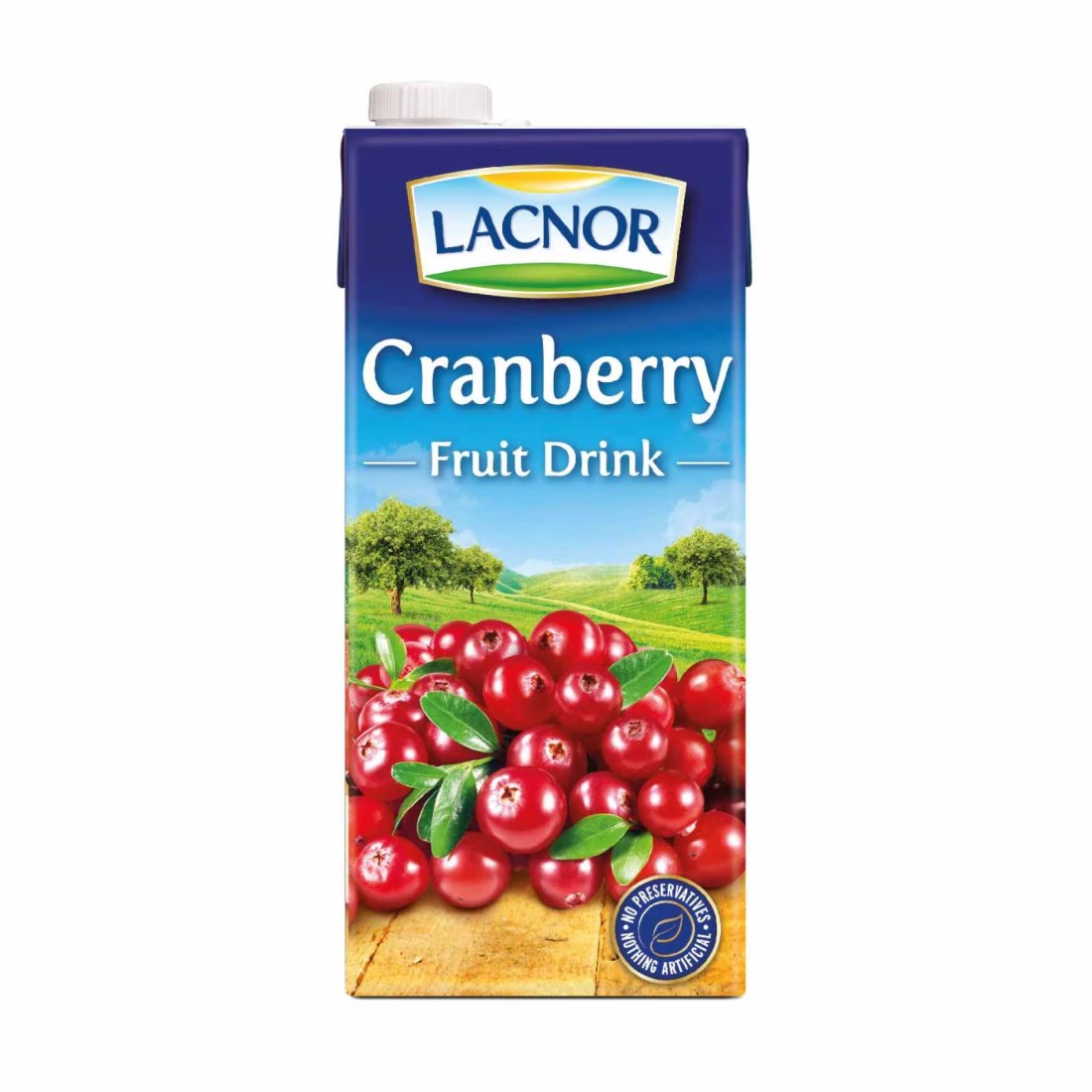 Lacnor Essentials Cranberry Fruit Drink 1L