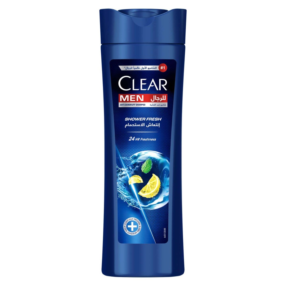 Clear Shampoo For Men Anti Dandruff Shampoo Shower Fresh 400ml
