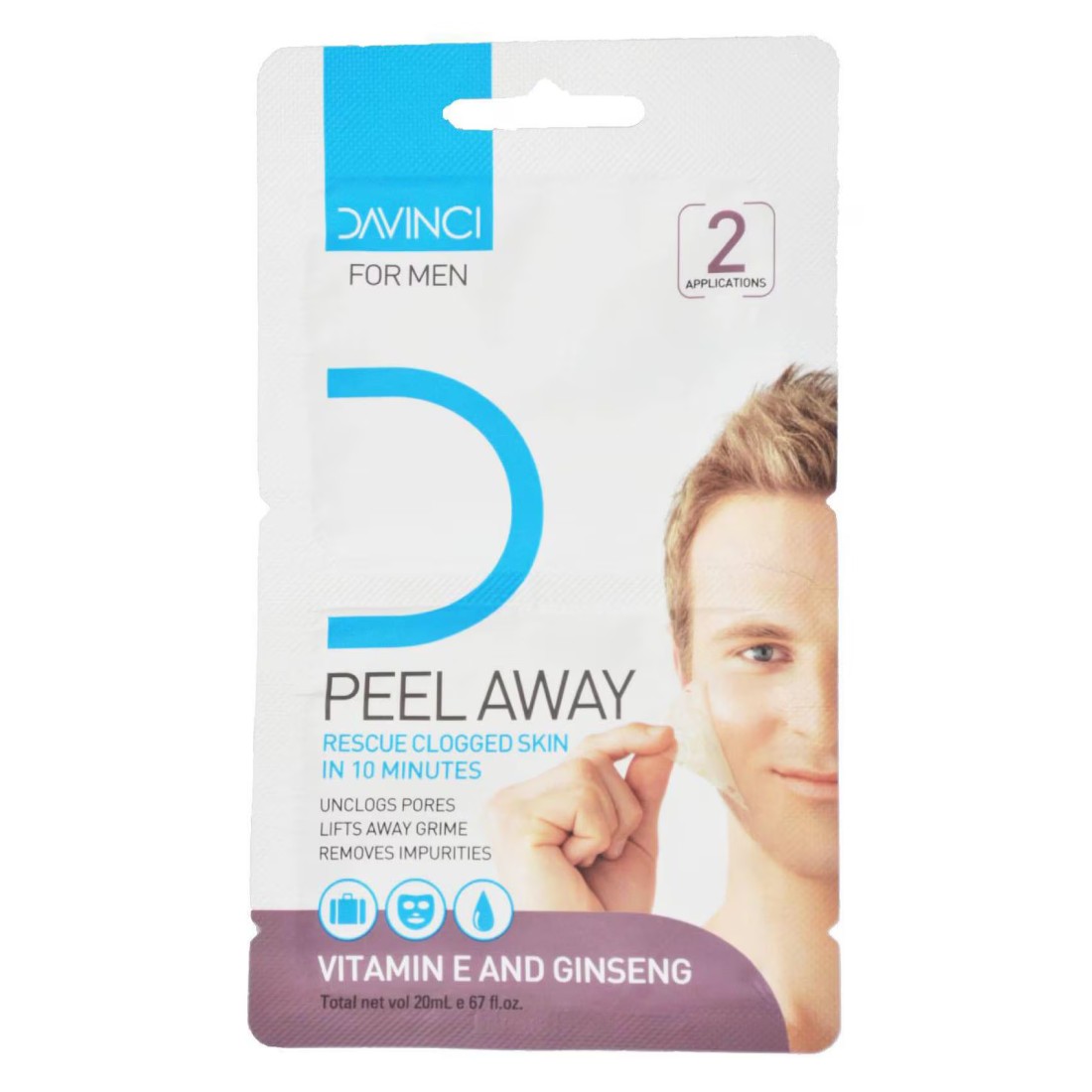 Davinci Peel Away Mask White 20ml