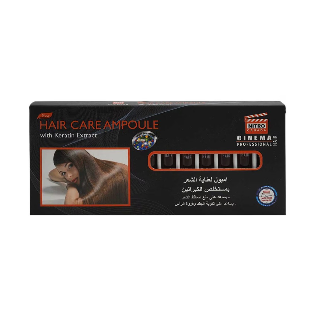 Nitro Canada Hair Care Ampoule With Keratin Extract Clear 120ml
