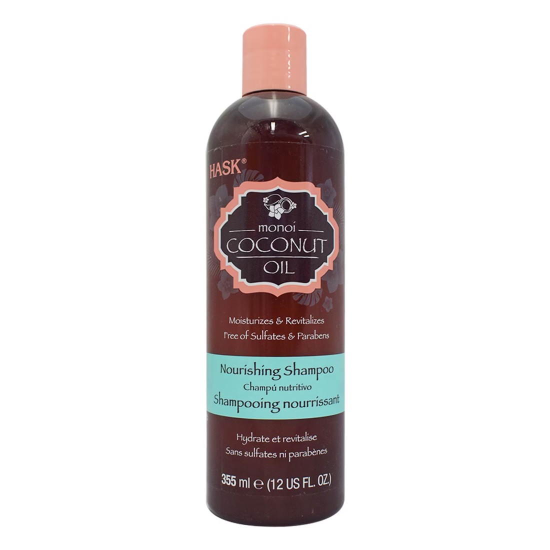 Hask Coconut Oil Nourishing Shampoo Brown 355ml