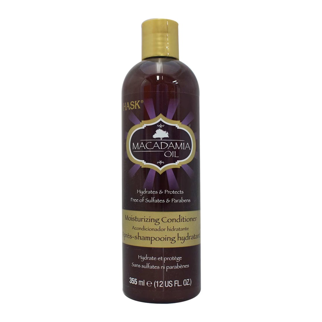 Hask Macadamia Oil Moisturizing Conditioner Red 355ml