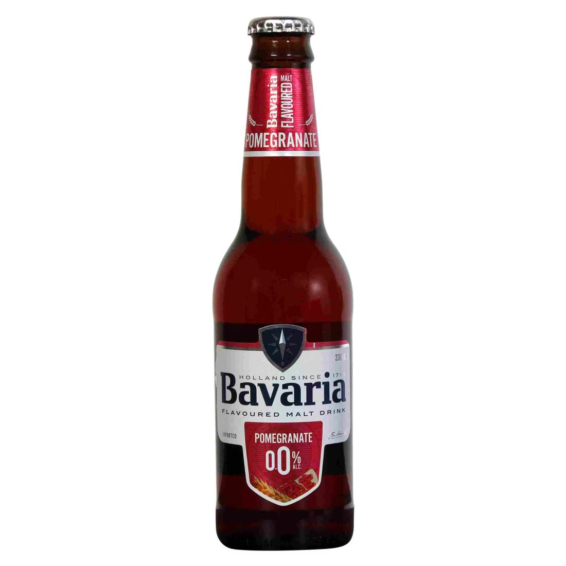 Bavaria Holland Pomegranate Non Alcoholic Malt Drink 330ml