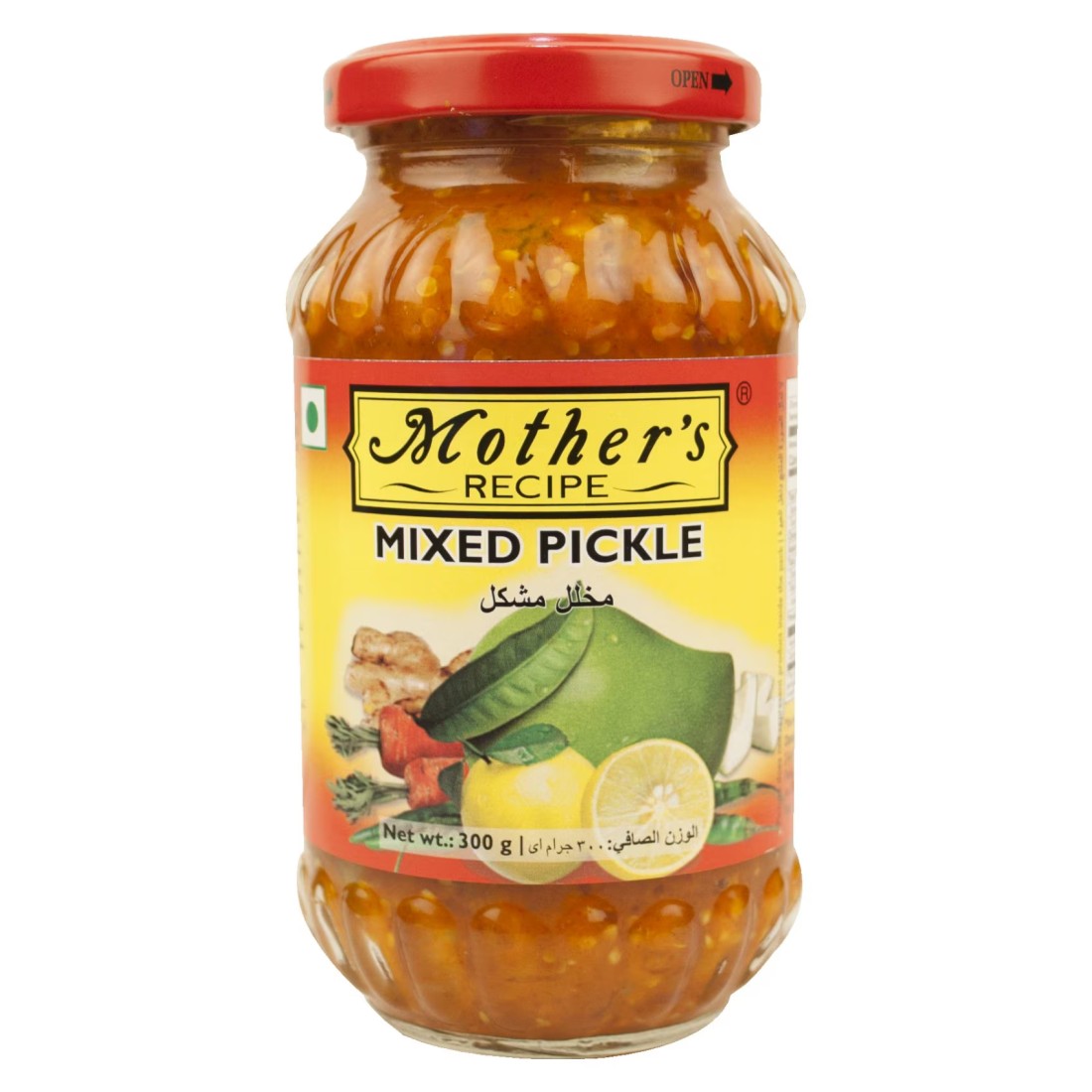 Mother&#39;s Recipe Mixed Pickle Achar, 400g