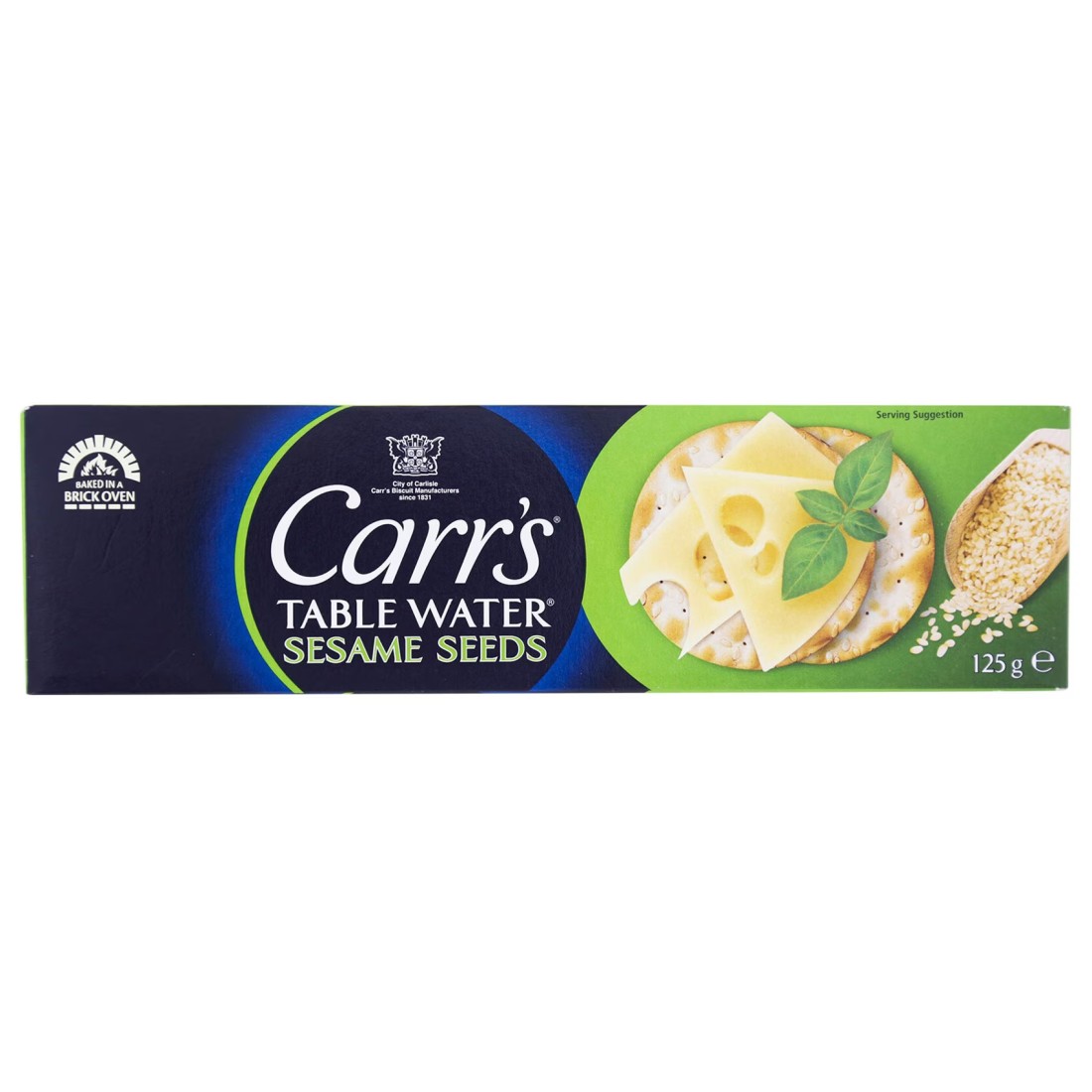 Carr&#39;s Table Water Sesame Seeds Crackers, 125g