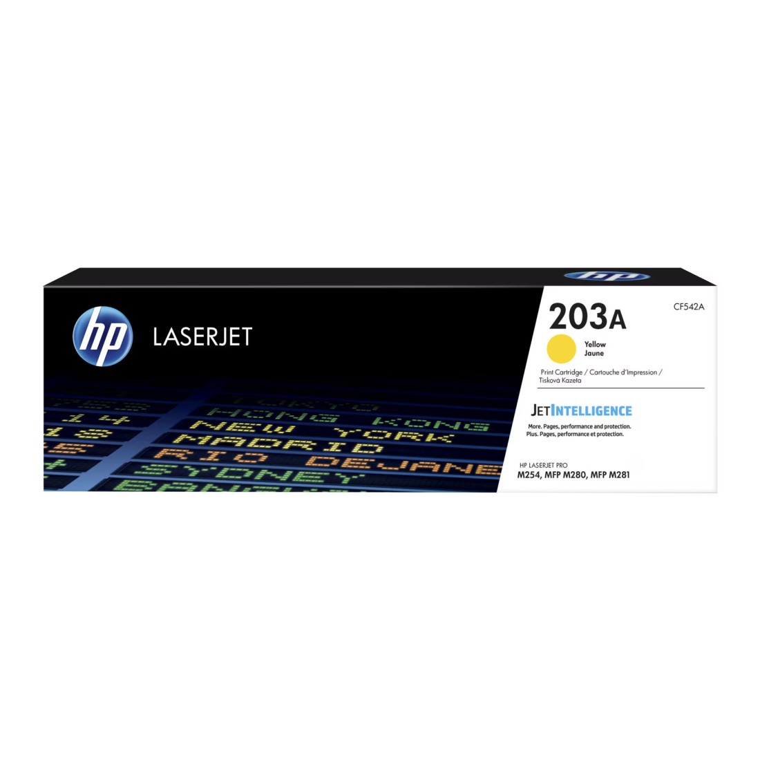 HP 203A Yellow Original Laserjet Toner Cartridge CF542A