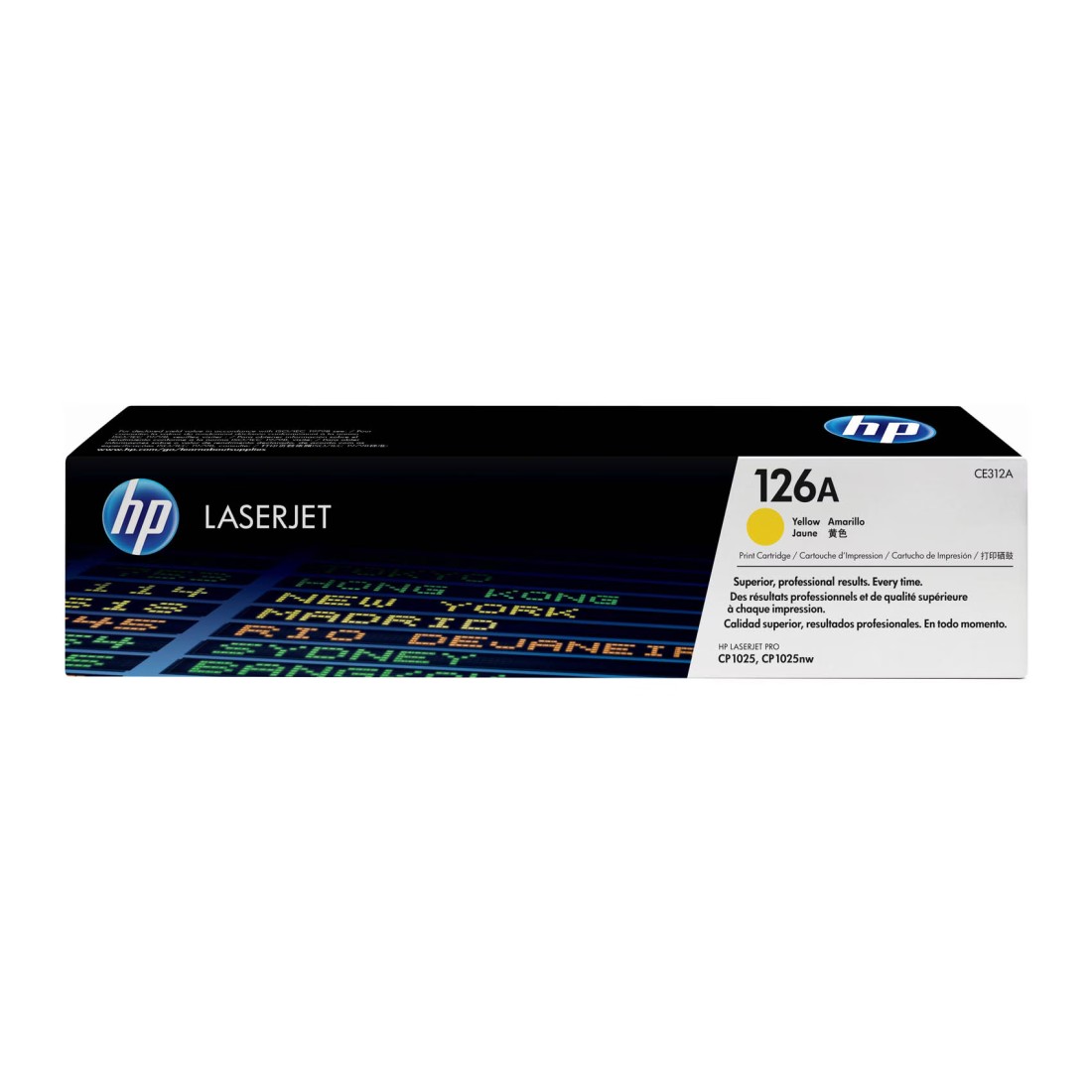 HP 126A Yellow Original Laserjet Toner Cartridge CE312A