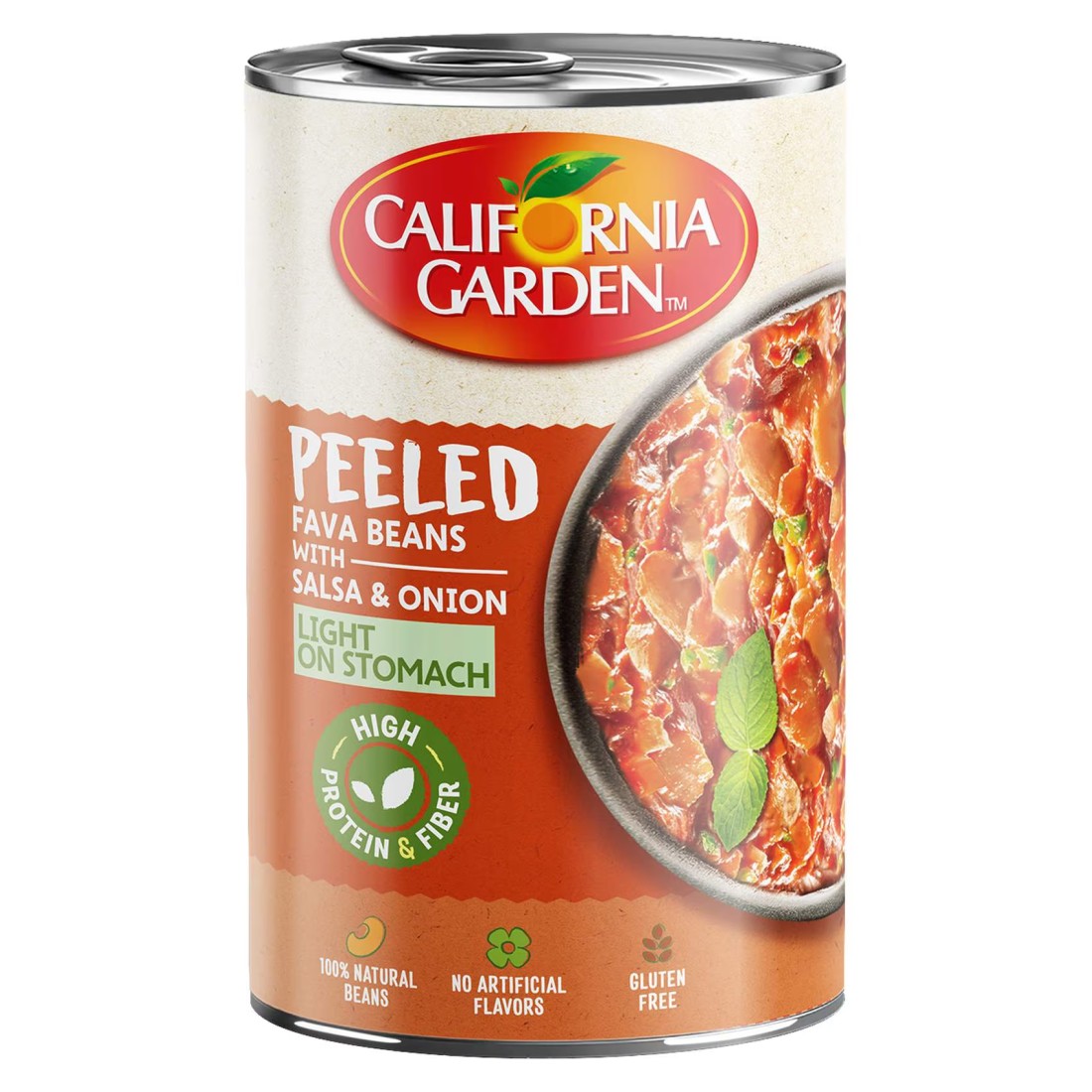 California Garden Peeled Fava Beans With Salsa 450g