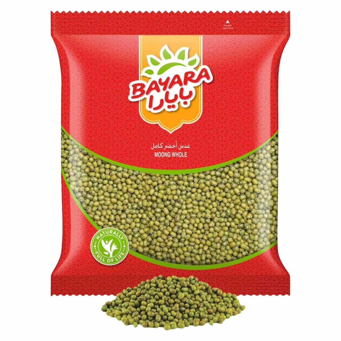 Bayara Whole Moong, 1kg