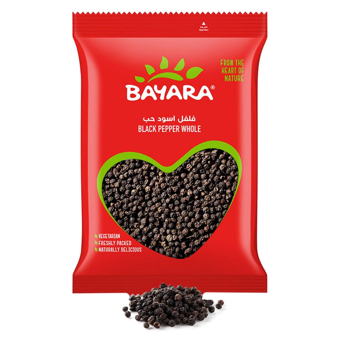 Bayara Whole Black Pepper, 500g