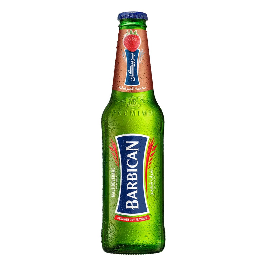 Barbican Strawberry Flavoured Non-Alcoholic Malt Beverage 330ml