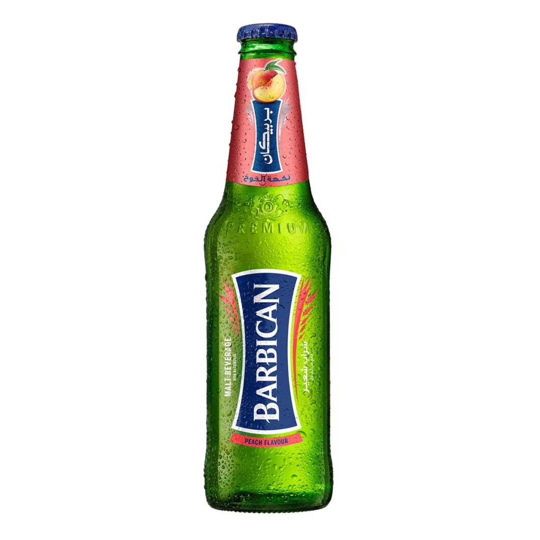 Barbican Peach Flavoured Non-Alcoholic Malt Beverage 330ml