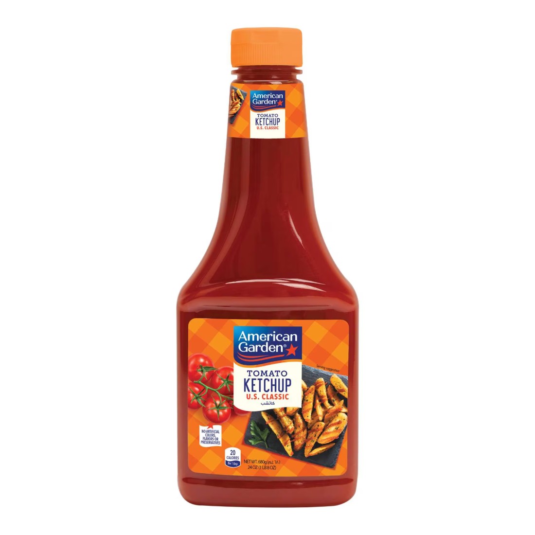 American Garden Vegan Gluten-Free US Ketchup, 680g