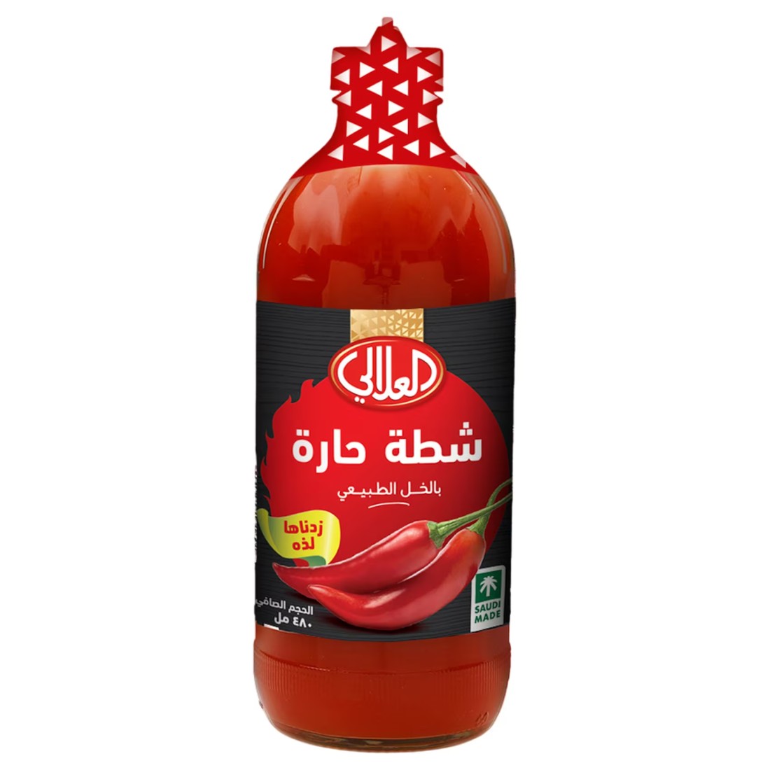 Al Alali Hot Sauce with Natural Vinegar, 473ml