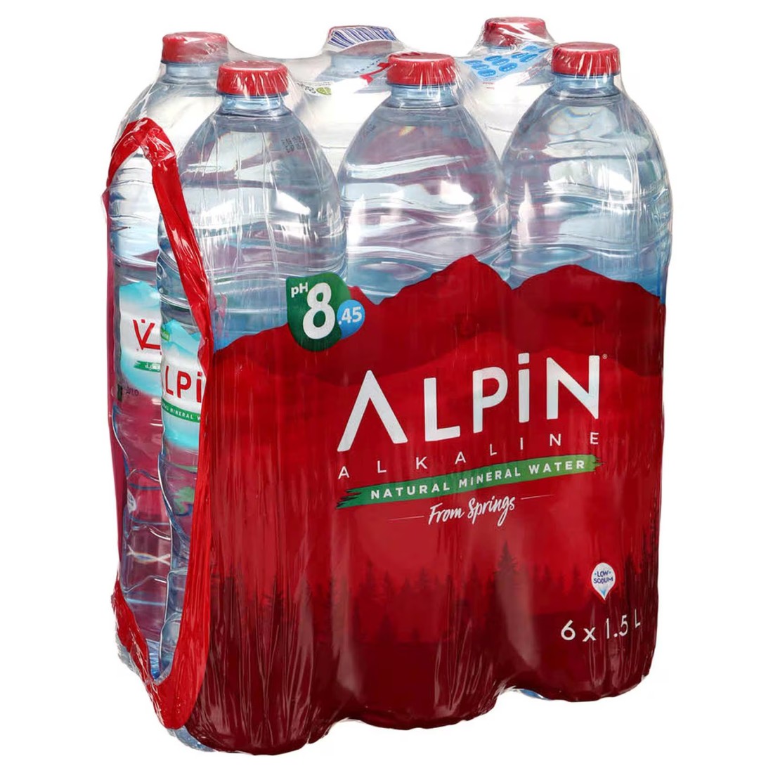 Alpin Alkaline Natural Mineral Water 1.5L Pack of 6