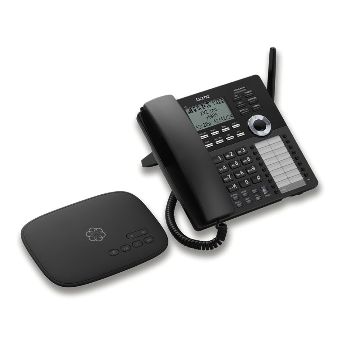 Ooma Telo VoIP Home Office Phone System Free Internet Phone Service with Business Desk Phone Affordable landline Replacement Unltd Nationwide Calling Call on The go with Free Mobile app