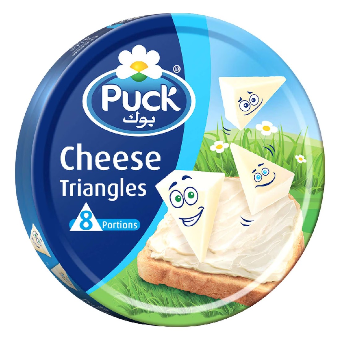 Puck Cheese Triangles 8 Portions, 120g