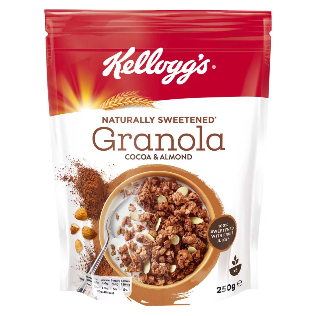 Kellogg&#39;s Granola with Cocoa and Almond, 250g