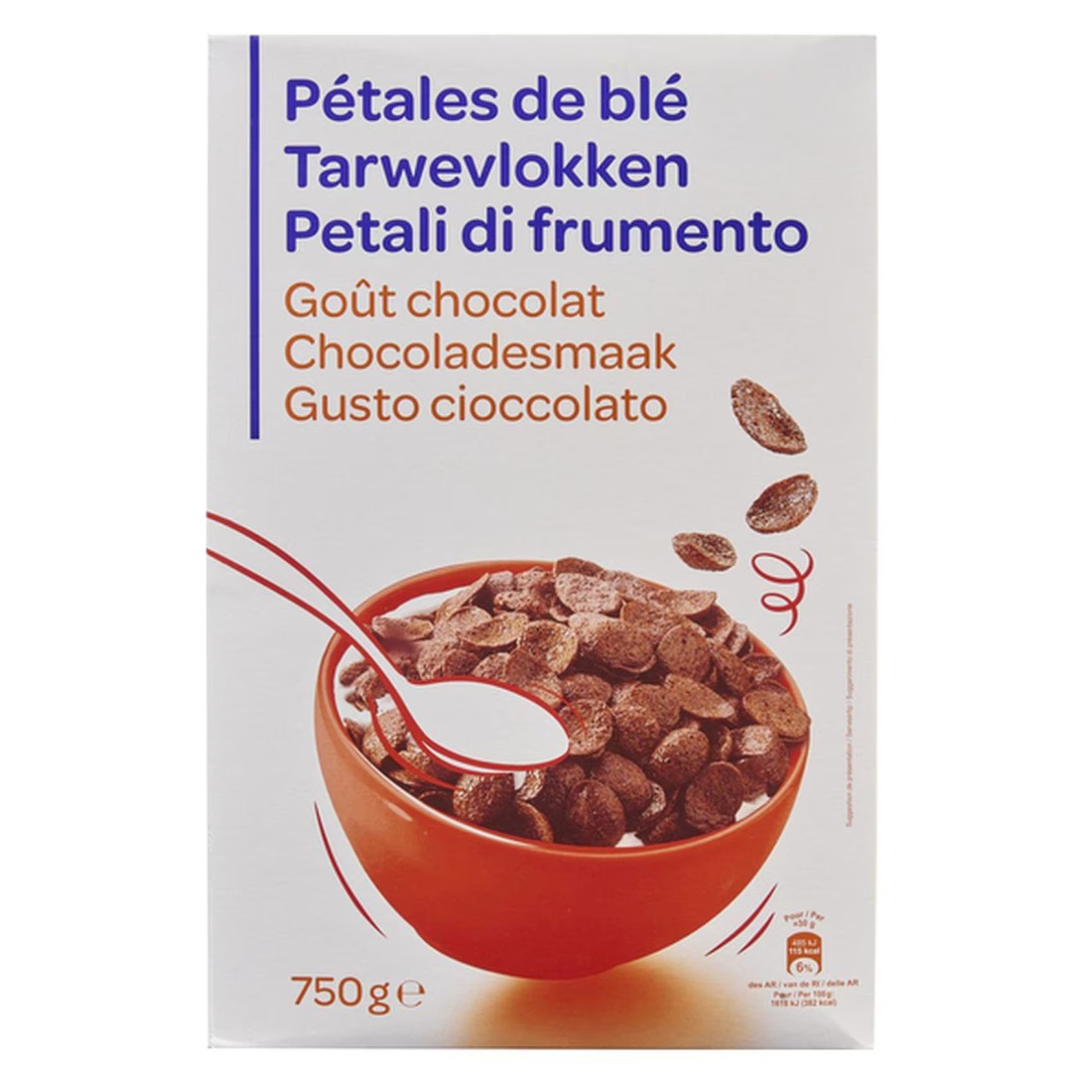 Simpl Wheat Cereal Choco 750g