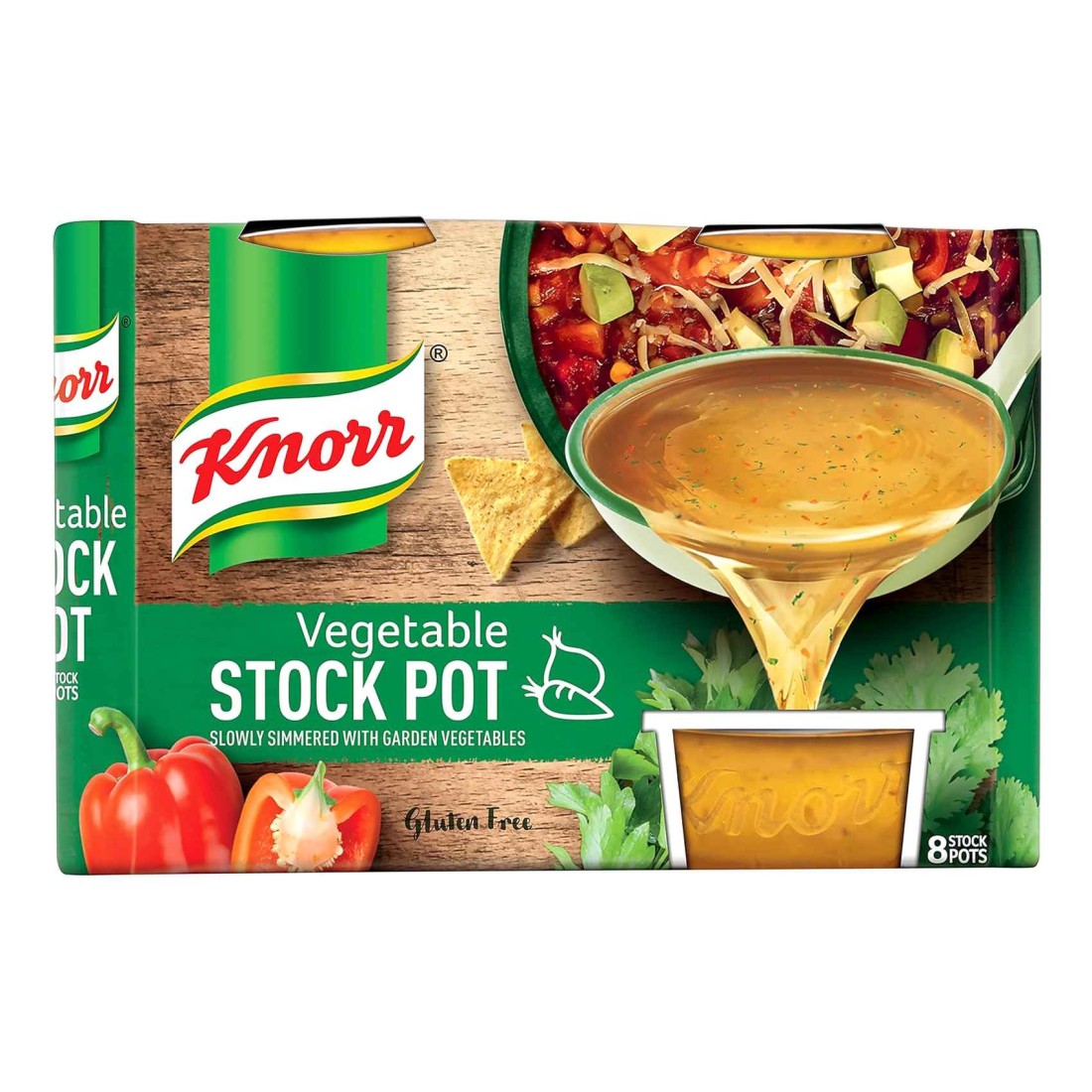 Knorr Vegetable Stock Pot 8 Pots 224g