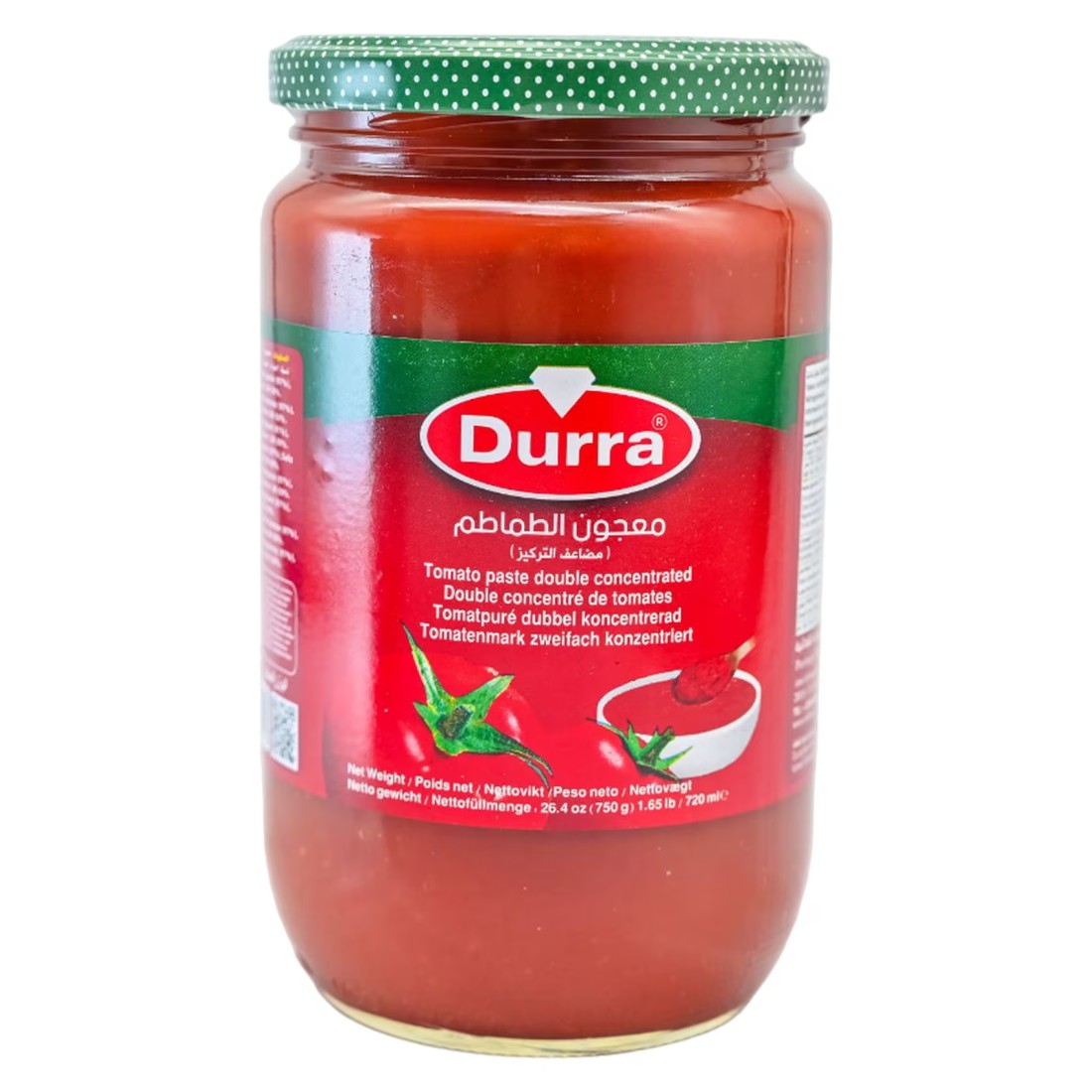 Durra Double Concentrated Tomato Paste 750g
