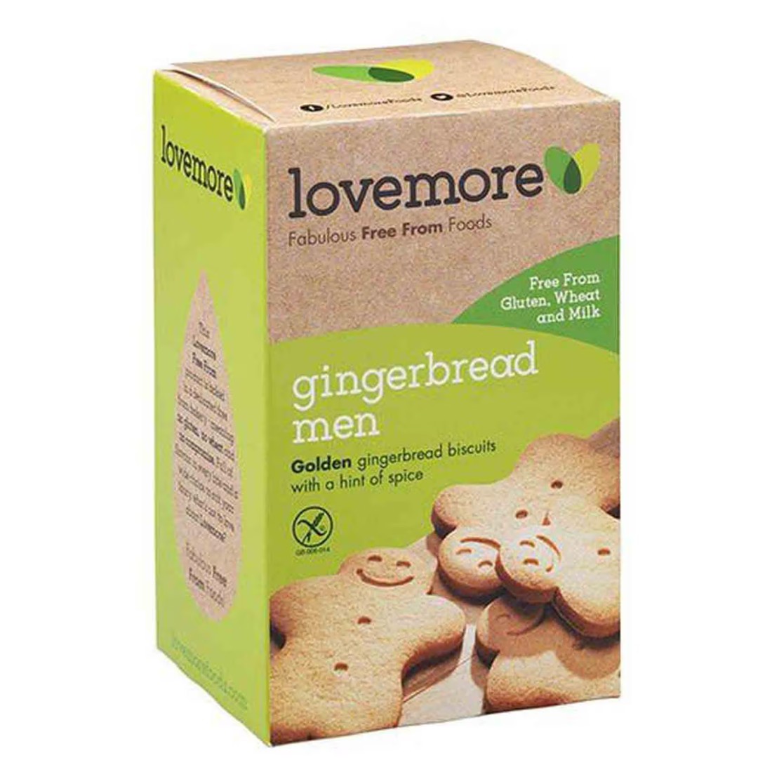 Lovemore Gingerbread Men Biscuits 150g