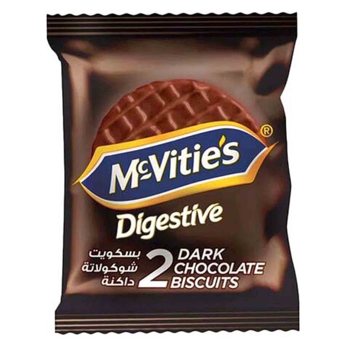 McVitie&#39;s Digestive Dark Chocolate Biscuits, 33.3g