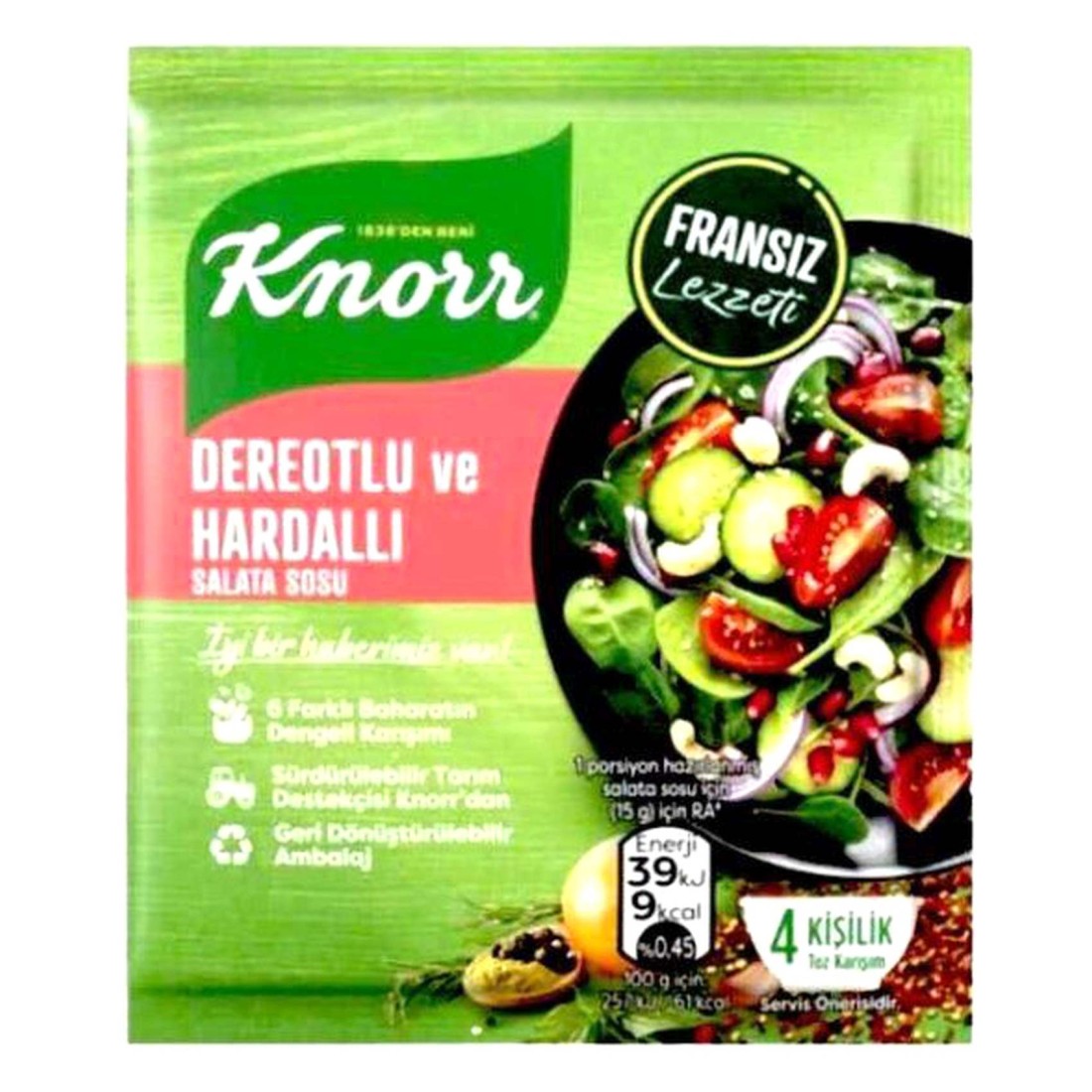Knorr Salad Dressing Dill And Mustard 88g